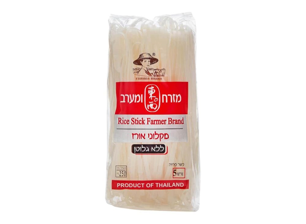 מקלוני אורז 5 מ"מ