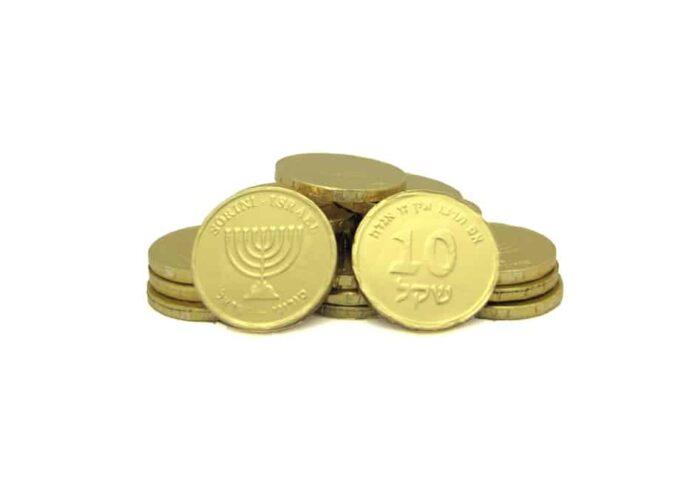 מטבעות שוקולד שקלים